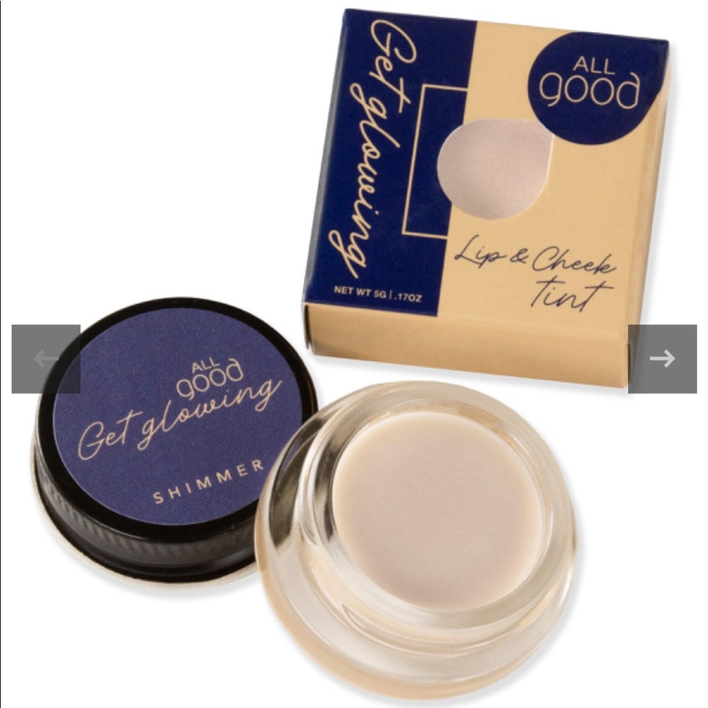 All Good Lip & Cheek Tint- Shimmer